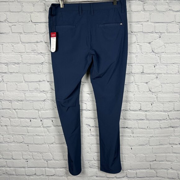 Travis Mathew Men's Majestic X Players Golf Pant, W32 x L32, Blue Nights Color - Picture 6 of 9
